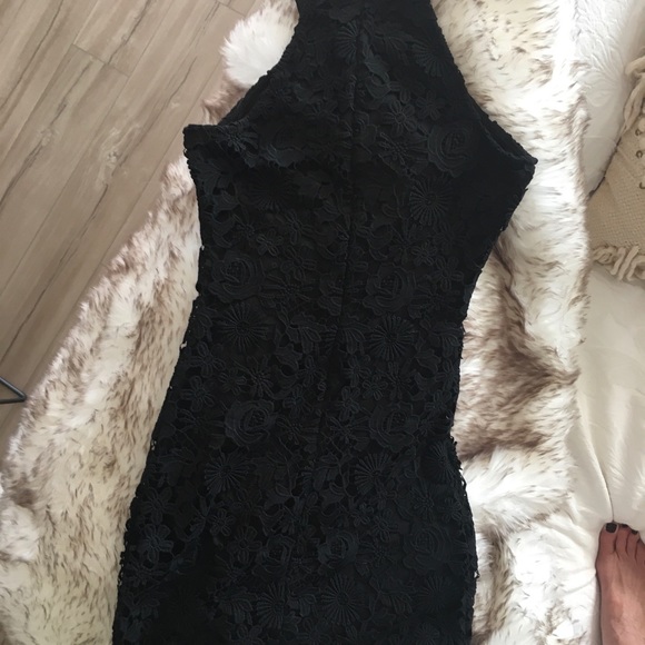 Lulus Lace Love Poem Black Dress XS - Picture 8 of 14